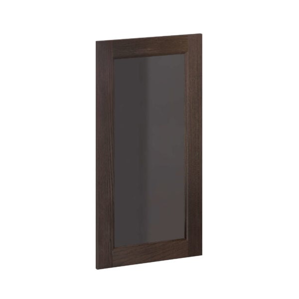 Summerina Chestnut Solid Wood 18x35x0.75 in. Glass Door