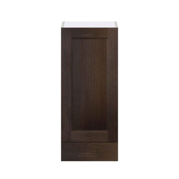 Summerina Chestnut Solid Wood Recessed Assembled Wall  Cabinet with a Door and a 5 in. Drawer (15 in. W x 35 in. H x 14 in. D)