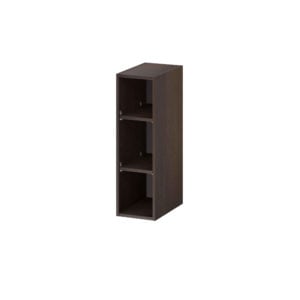 Summerina Chestnut Solid Wood Wall Open Shelf 9 in. W X 30 in. H X 14 in. D