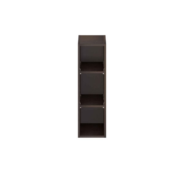 Summerina Chestnut Solid Wood Wall Open Shelf 9 in. W X 30 in. H X 14 in. D