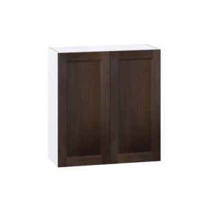 Summerina Chestnut Solid Wood Recessed Assembled Wall  Cabinet (33 in. W X 35 in. H X 14 in. D)